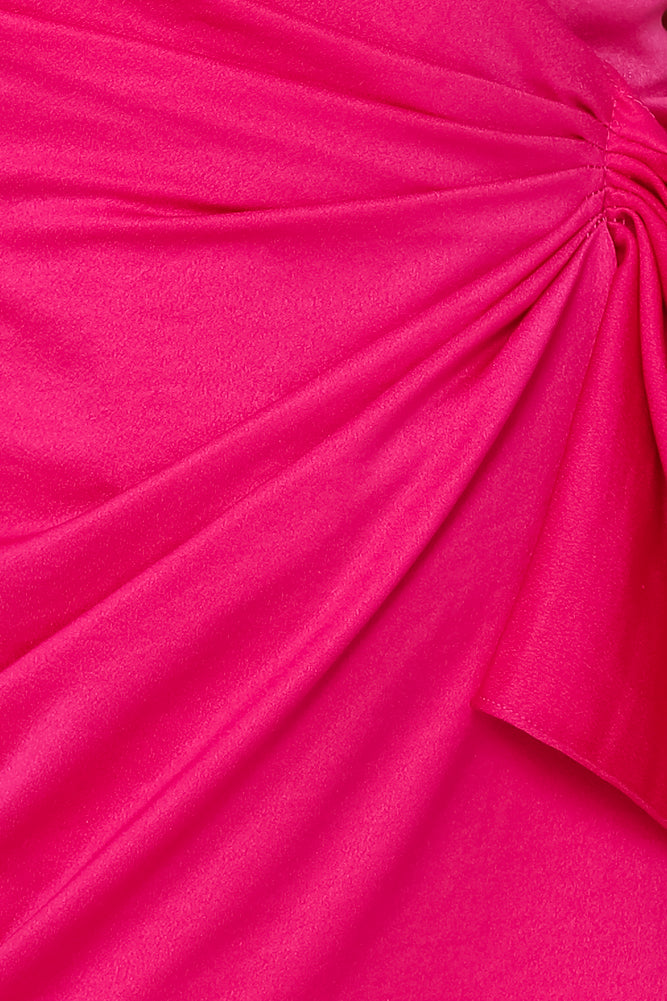 If The Gown Fits Dress Hot Pink