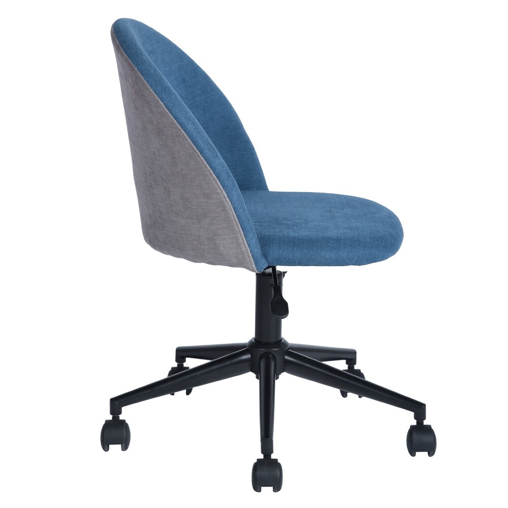 Stylish Adjustable Height Task Chair  Rotatable Computer Chair