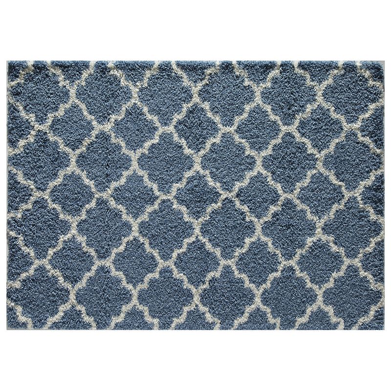 Rugs America Feather Shag Quatrefoil Rug