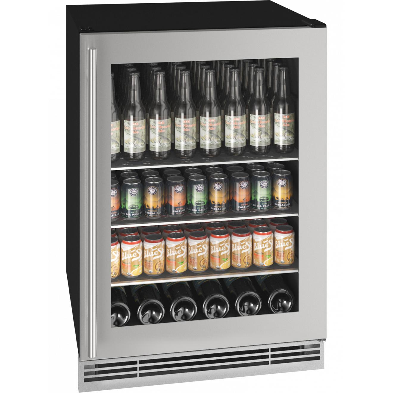 U-Line 5.7 cu.ft. 1 Class Series  Freestanding Beverage Center UHBV024-SG01A