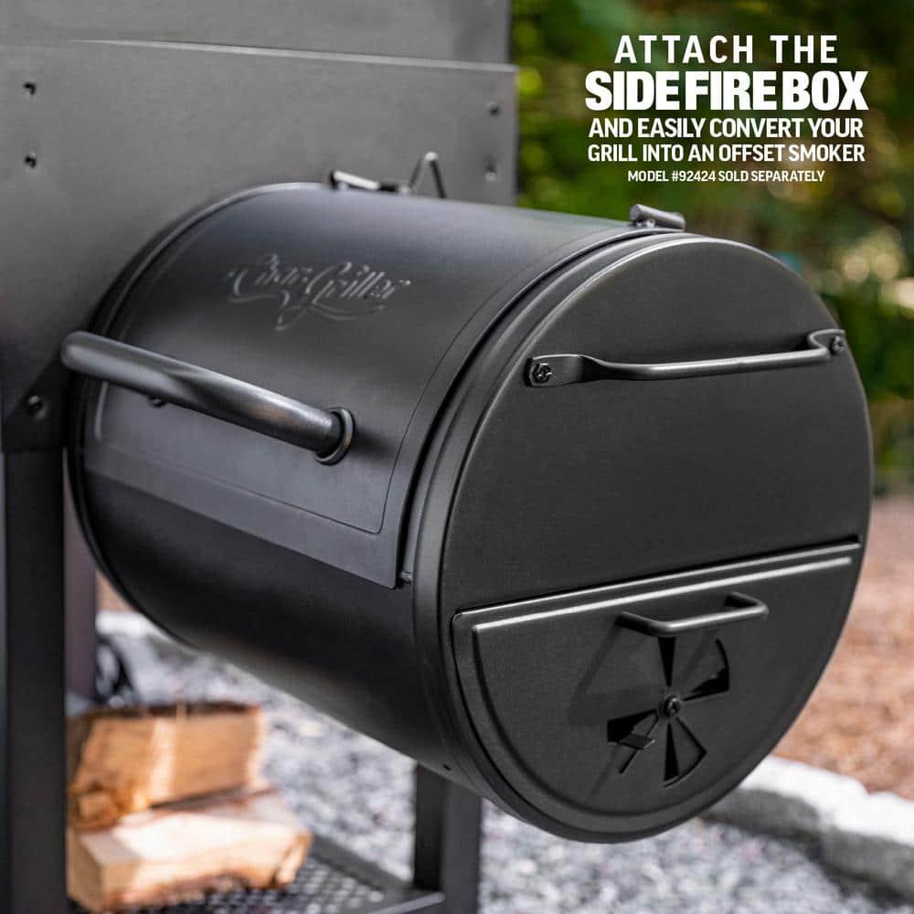 CharGriller Classic Charcoal Grill in Black