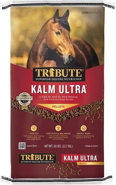 Tribute Equine Nutrition Kalm Ultra High Fat Horse Feed