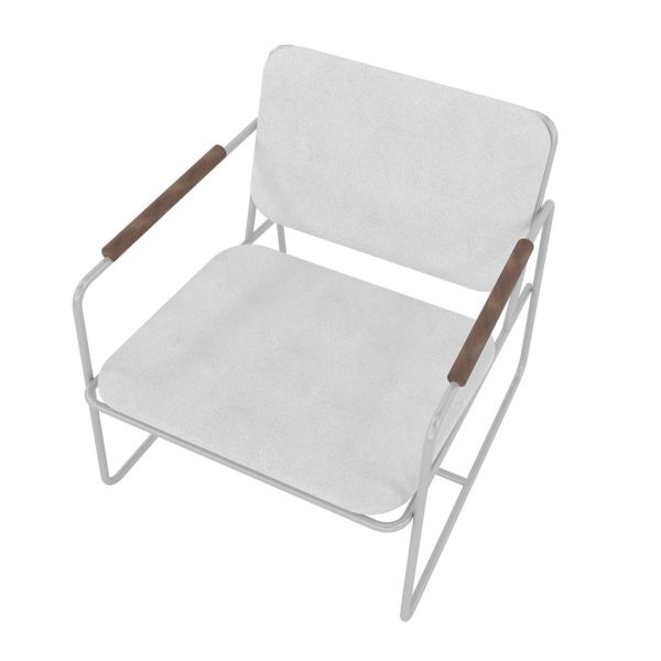 Whythe Low Accent Chair 2.0 in White