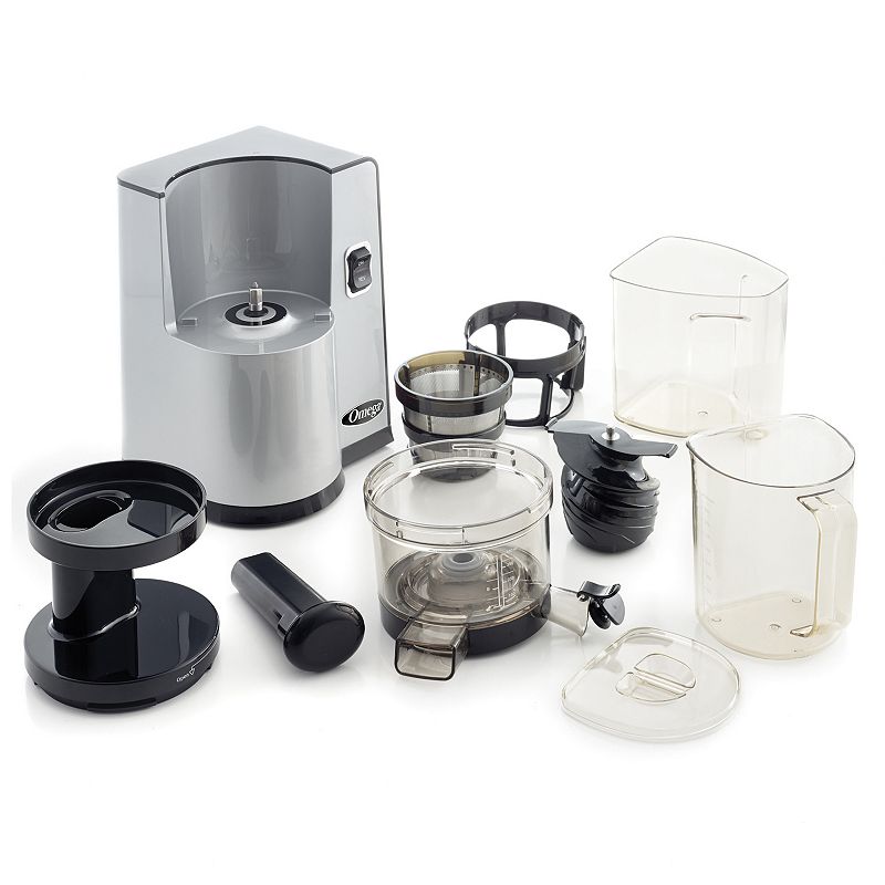 Omega VSJ843 Vertical Round Low-Speed Juicer