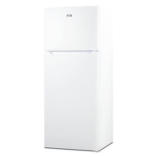 Summit Appliance 10 cu. ft. Top Freezer Refrigerator in White Counter Depth FF1091WIM