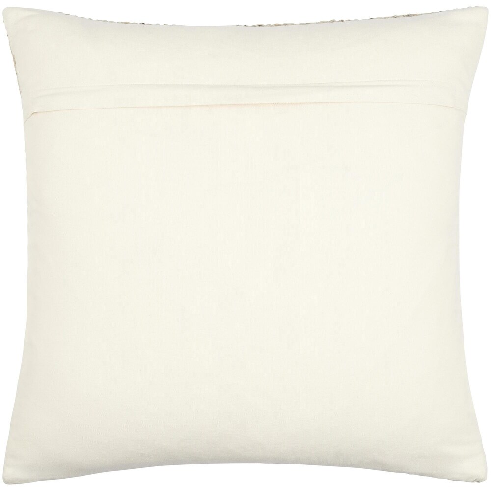 Elisha Modern   Contemporary Textured Accent Pillow