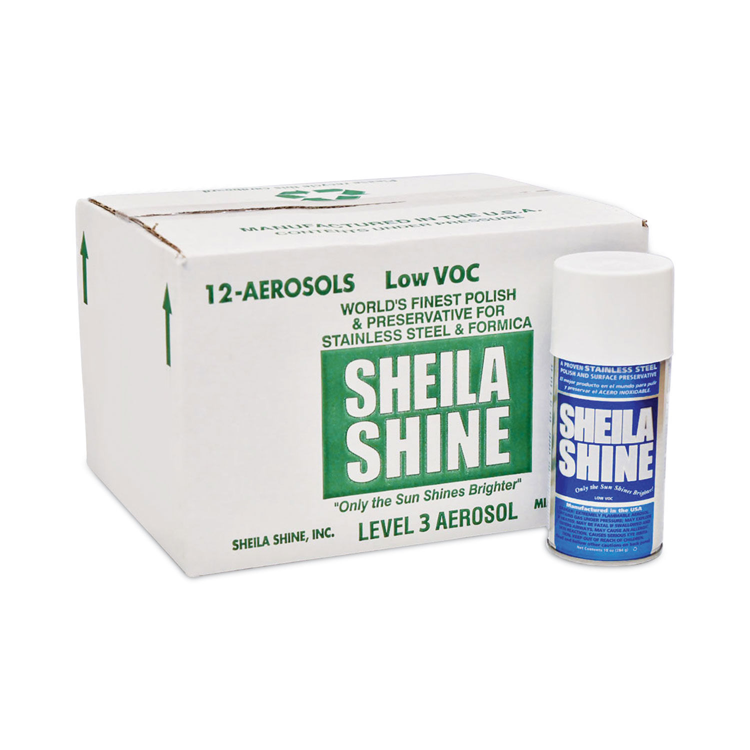 Low VOC Stainless Steel Cleaner and Polish by Sheila Shine SSISSCA10