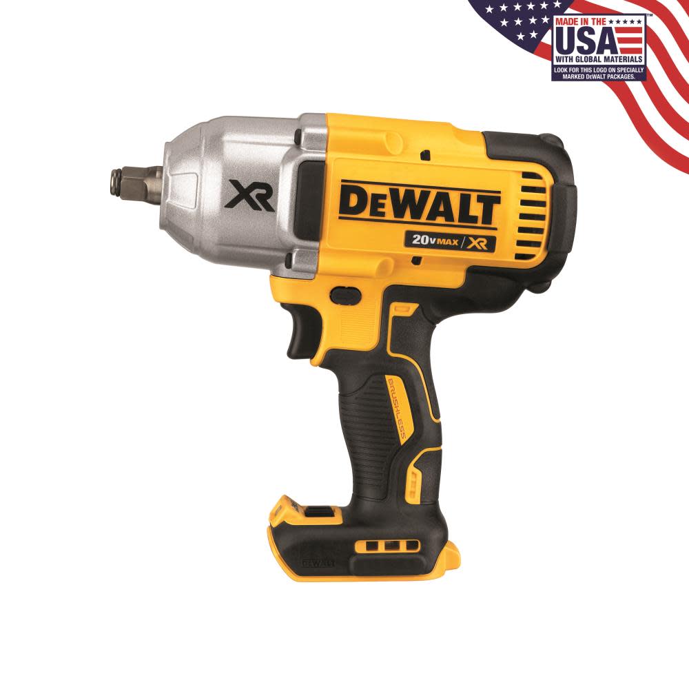 DEWALT 20V MAX XR 1/2" Impact Wrench with Hog Ring Anvil Bare Tool DCF899HB from DEWALT