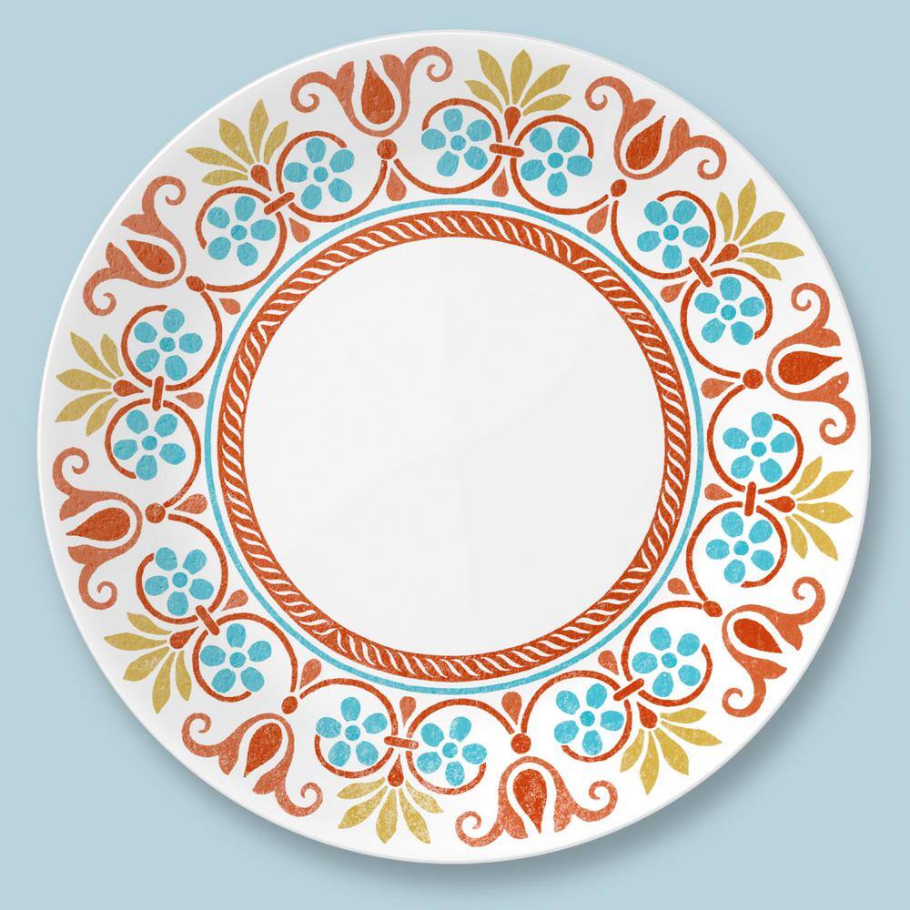 Corelle Terrocata Dream 18-Piece Set Includes 6 each Dinner Plates Lunch Plates and Bowls 1144867