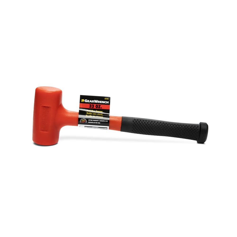 GEARWRENCH Dead Blow Hammer Polyurethane Head 33 oz 82242 from GEARWRENCH