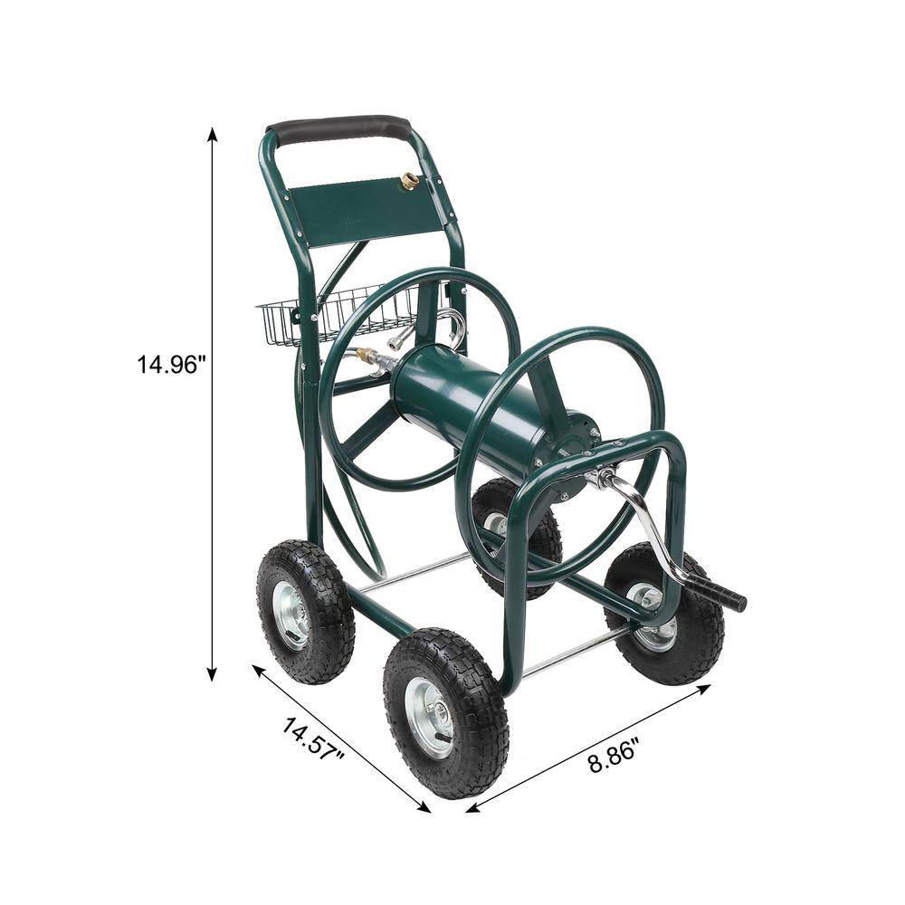 Winado Iron 4-Wheel Hose Reel Truck 901991880506