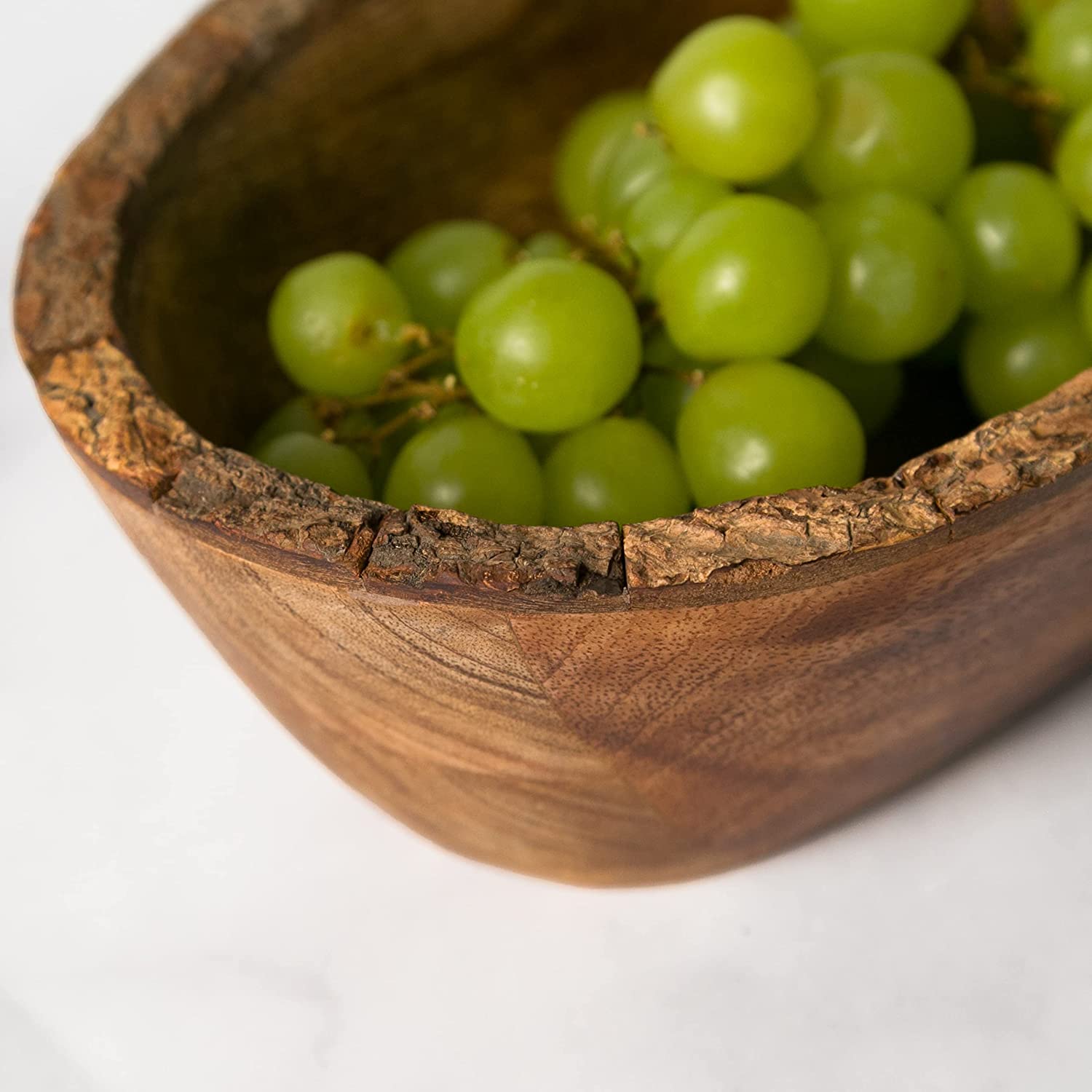 Heritage Lace Artisan Wood 10X6.5X2.75 Bowl