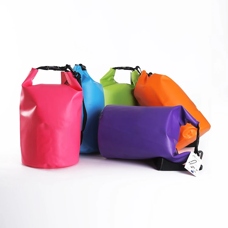 Wholesale Customized 500D PVC Dry Bag Waterproof Rucksack Dry Bag for Camping Hiking Travel Dry Bag Backpack