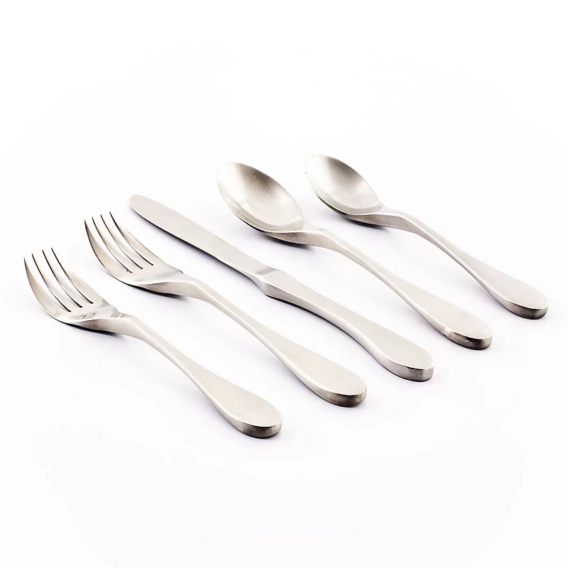 Knork Original Cutlery Matte 45-Piece Flatware Set