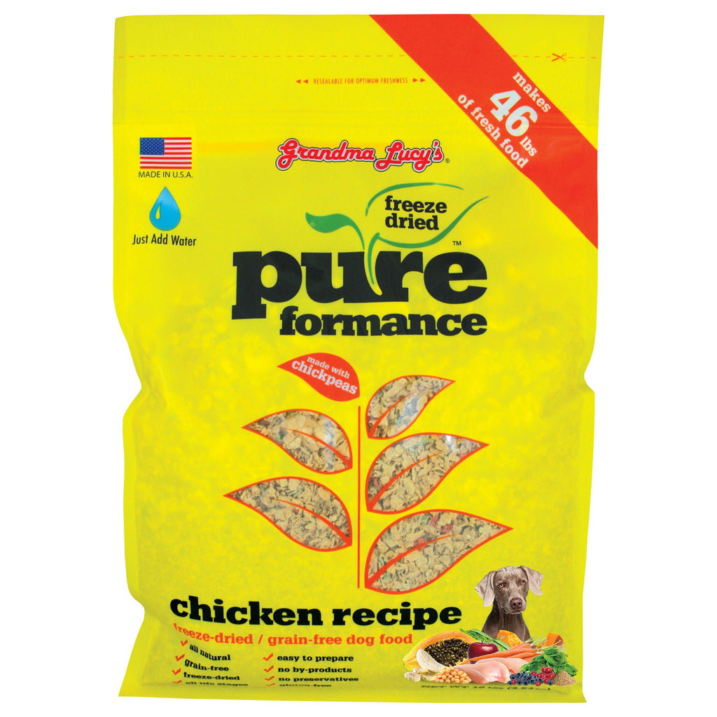 Grandma Lucy's Pureformance Freeze Dried Chicken Dog Food