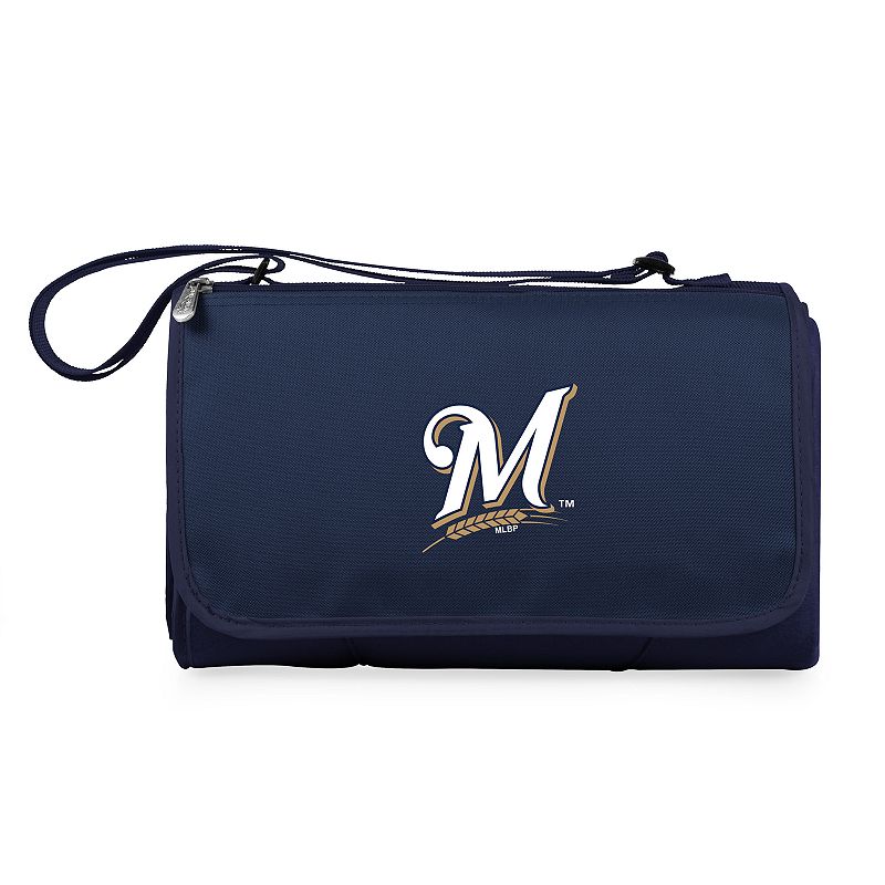 Picnic Time Milwaukee Brewers Blanket Tote