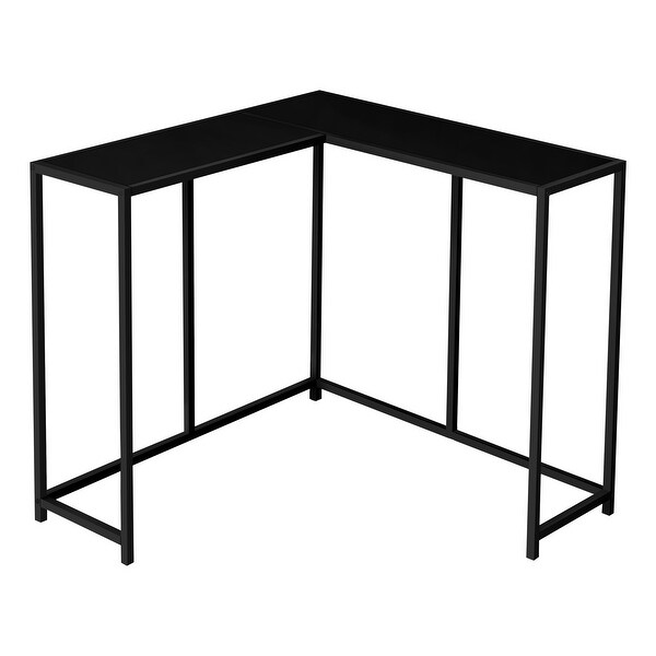 Accent Table， Console， Entryway， Narrow， Corner， Living Room， Bedroom， Metal， Laminate， Contemporary， Modern - 36