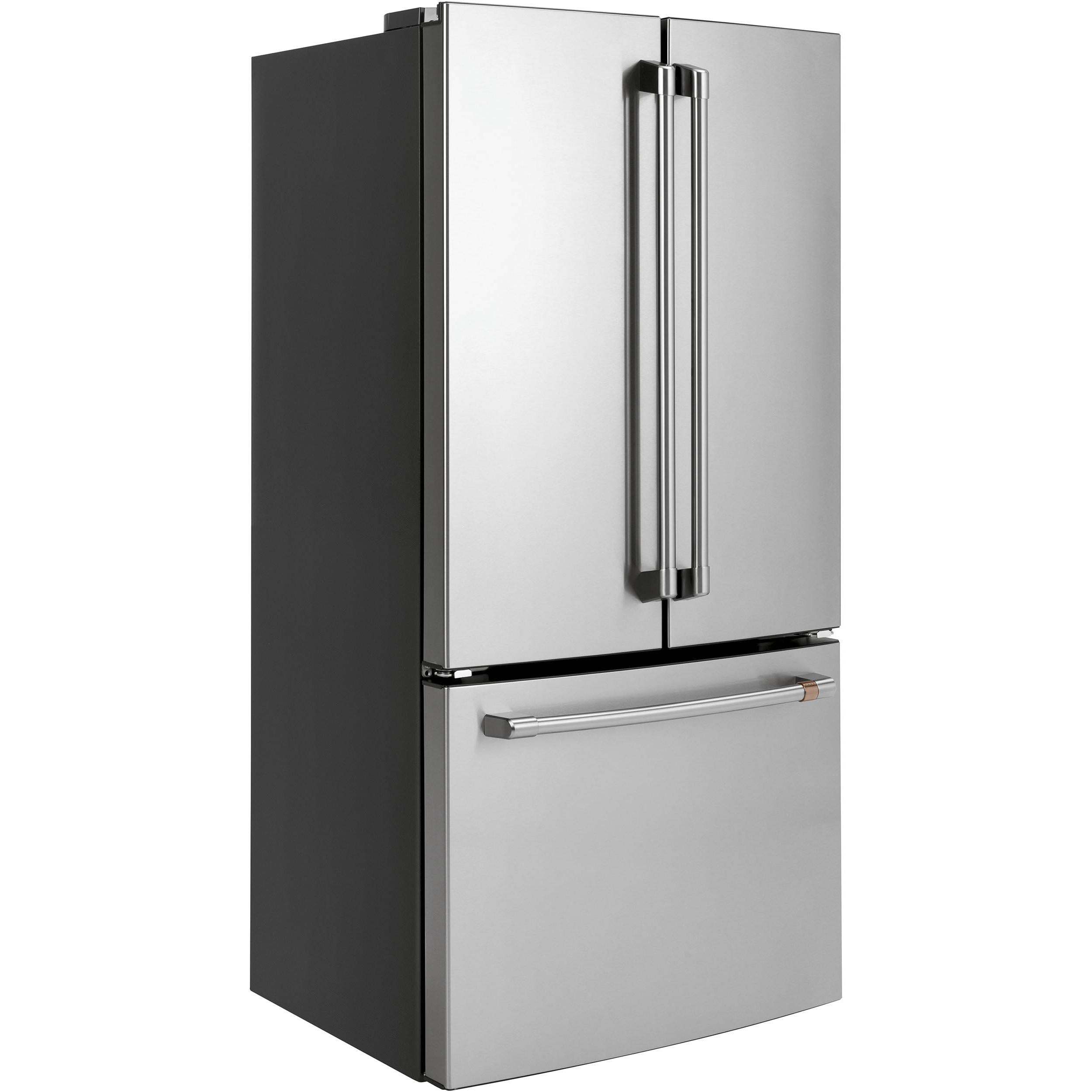 Café 33-inch, 18.6 cu. ft. Counter-Depth French 3-Door Refrigerator CWE19SP2NS1