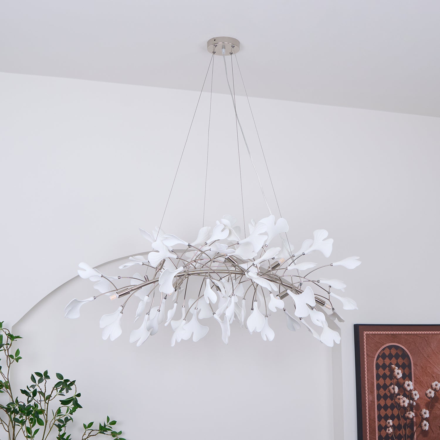 Gingko Chandelier N