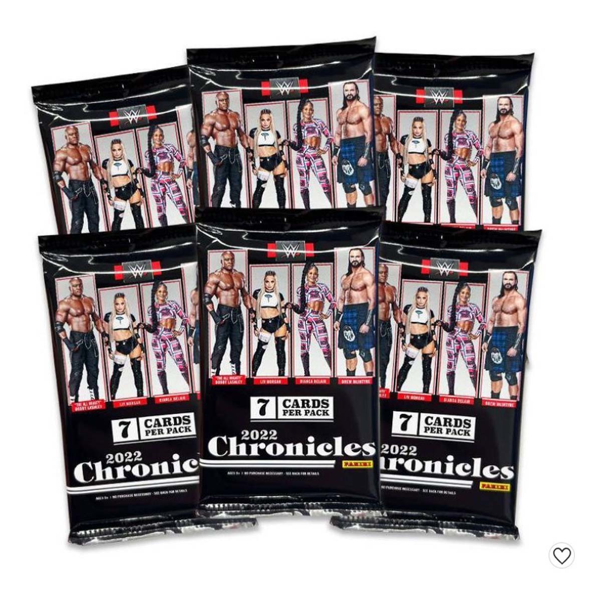 2022 Panini WWE Chronicles Wrestling Trading Card Blaster Box