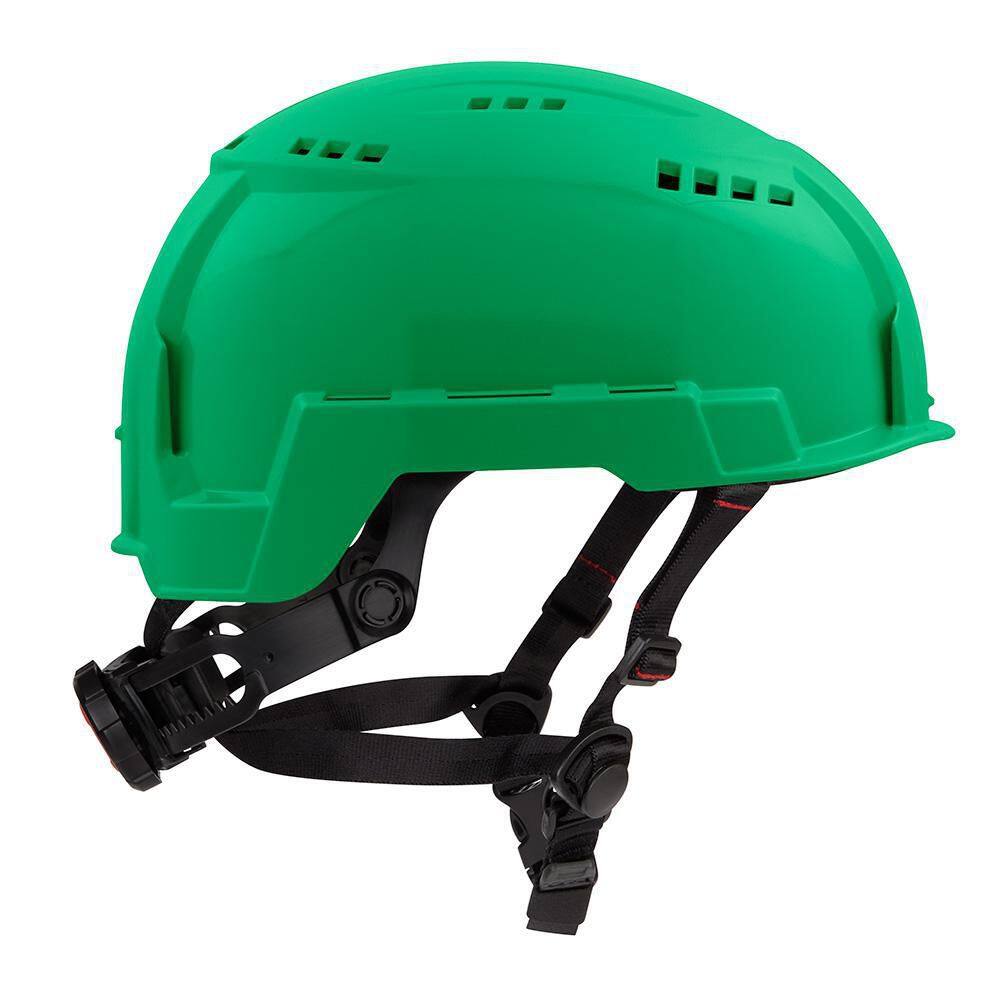 MW BOLT Green Type 2 Class C Vented Safety Helmet (2-Pack) 48-73-1306X2