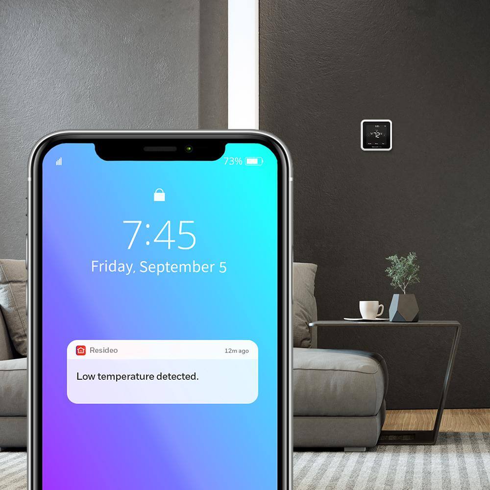 Honeywell Home T5 7-Day Smart Wi-Fi Programmable Thermostat with Geofence Technology RTH8800WF2022