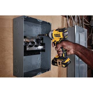 DW ATOMIC 20V MAX Cordless Brushless Compact 14 in. Impact Driver Kit and 20V Cordless Reciprocating Saw DCF809C2W380