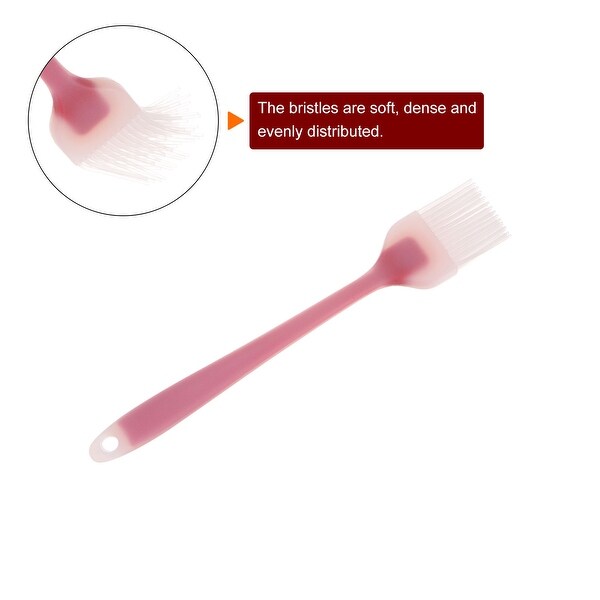 2pcs Silicone Pastry Brush， 1.38