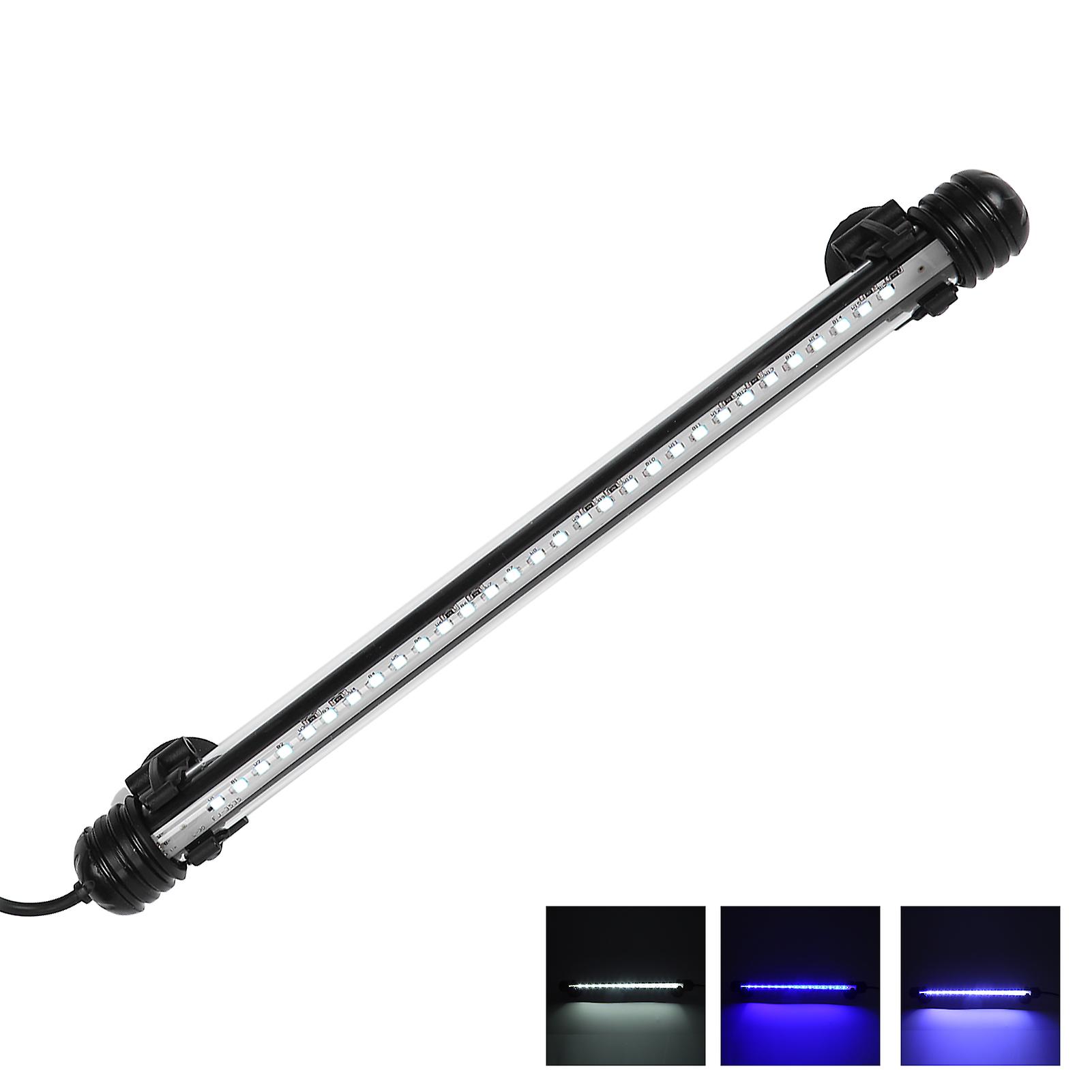 Aquarium Submersible Led Light Fish Tank 3 Light Modes Waterproof Light 100240vatl-30a Eu Plug