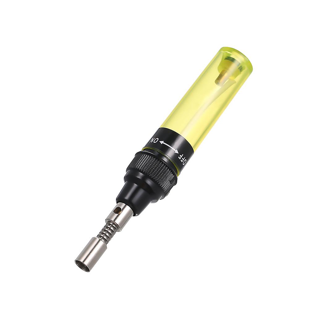 Gas Soldering Iron Electric Soldering Iron Gun Welding Tools Flame Torch Cordless Solder Iron Without Gas Yellow Yellow