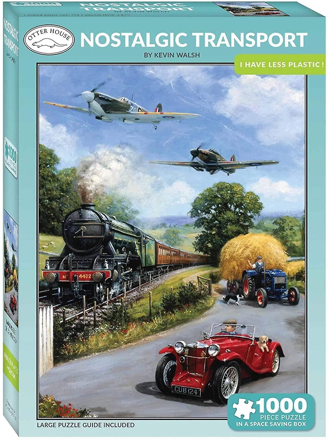 Otter House Nostalgic Transport Jigsaw Puzzle (1000 Pieces)