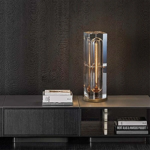 Crystal Bedside LED Table Lamp