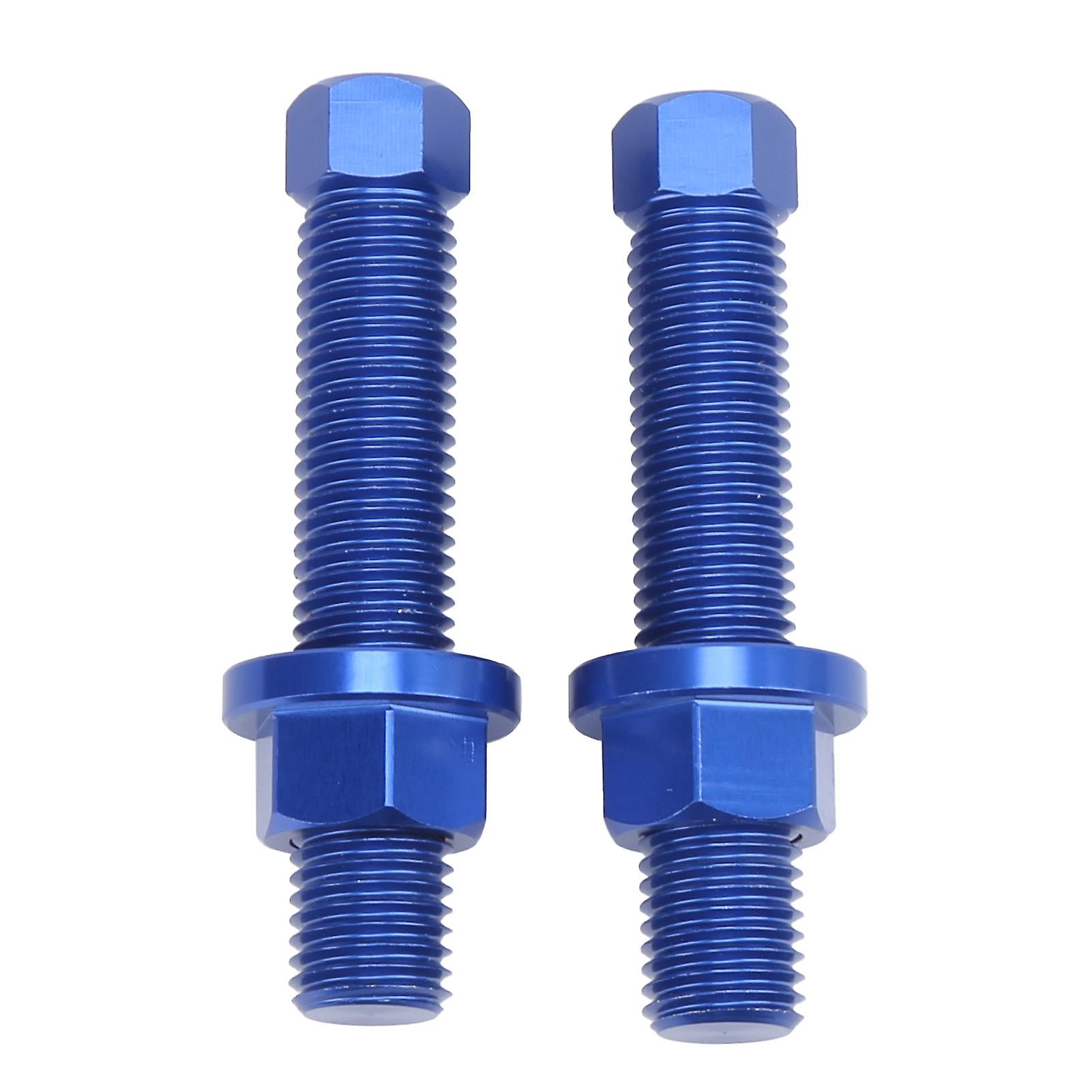 2pcs Chain Adjuster Bolts 50304040100 Replacement Accessory Fit For Sx Sxf Excf Sxs Smcblue