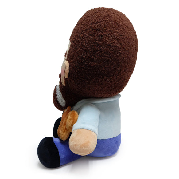 Bob Ross with Peapod the Squirrel HugMe Plush