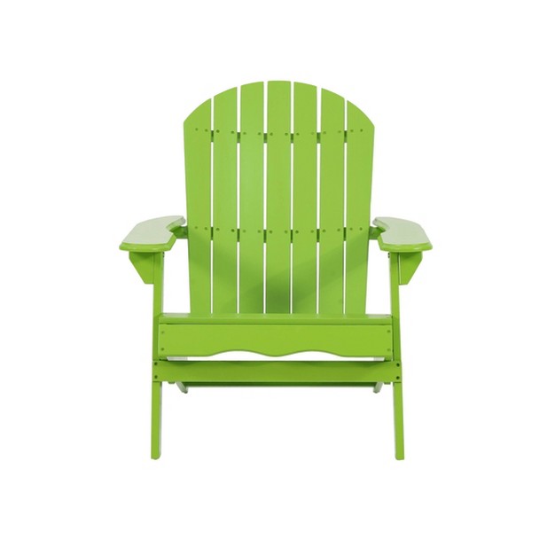 Malibu Outdoor Acacia Wood Adirondack Chair Light Green Christopher Knight Home