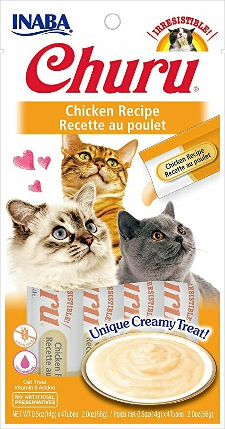 Inaba Cat Churu Chicken 4pk