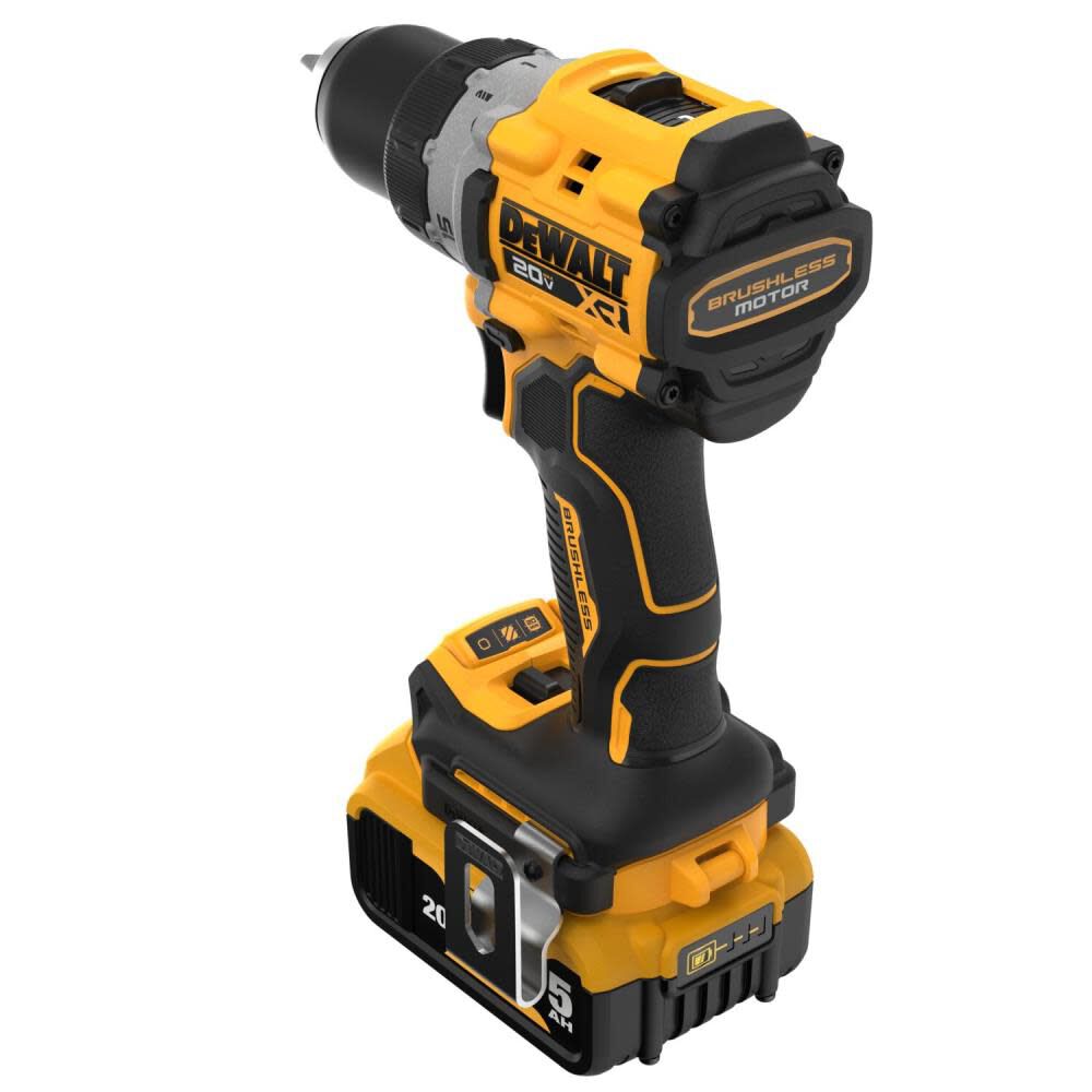 DEWALT 20V MAX* XR Brushless Cordless 1/2 in. Drill/Driver Kit DCD800P1 from DEWALT