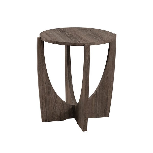 Middlebrook Contemporary Arch-Base Side Table