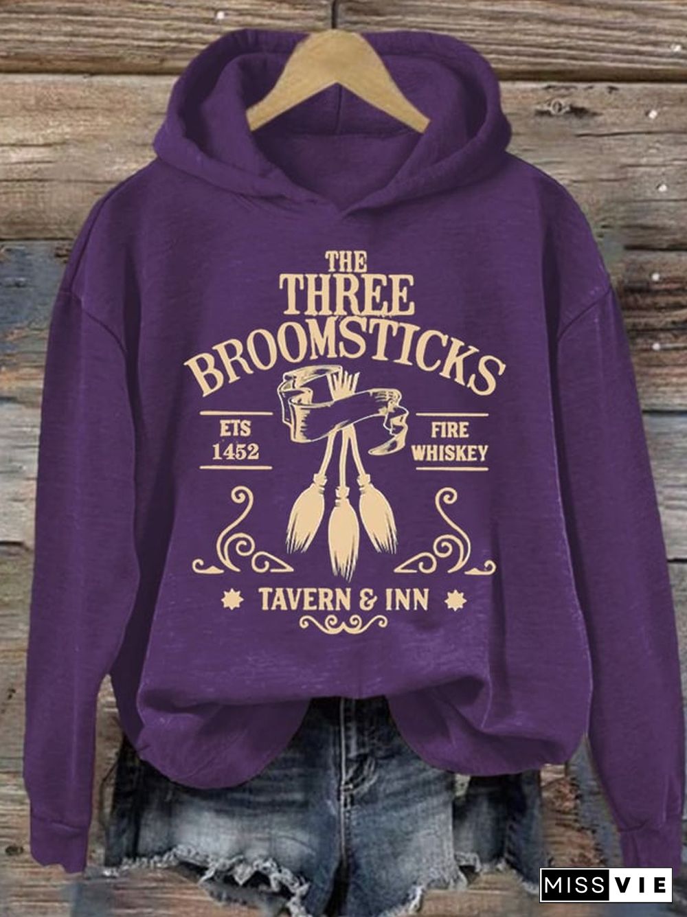 Women's The Three Broomsticks Print Casual Sweatshirt