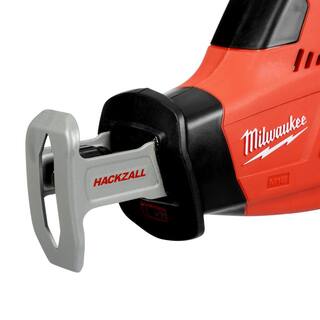 MW M18 18V Lithium-Ion Cordless HACKZALL Reciprocating Saw W M18 Starter Kit and (1) 5.0Ah Battery  Charger 2625-20-48-59-1850