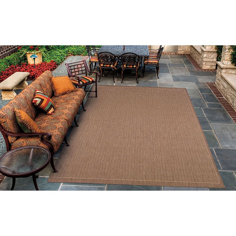 Couristan Saddle Stitch Indoor Outdoor Rug