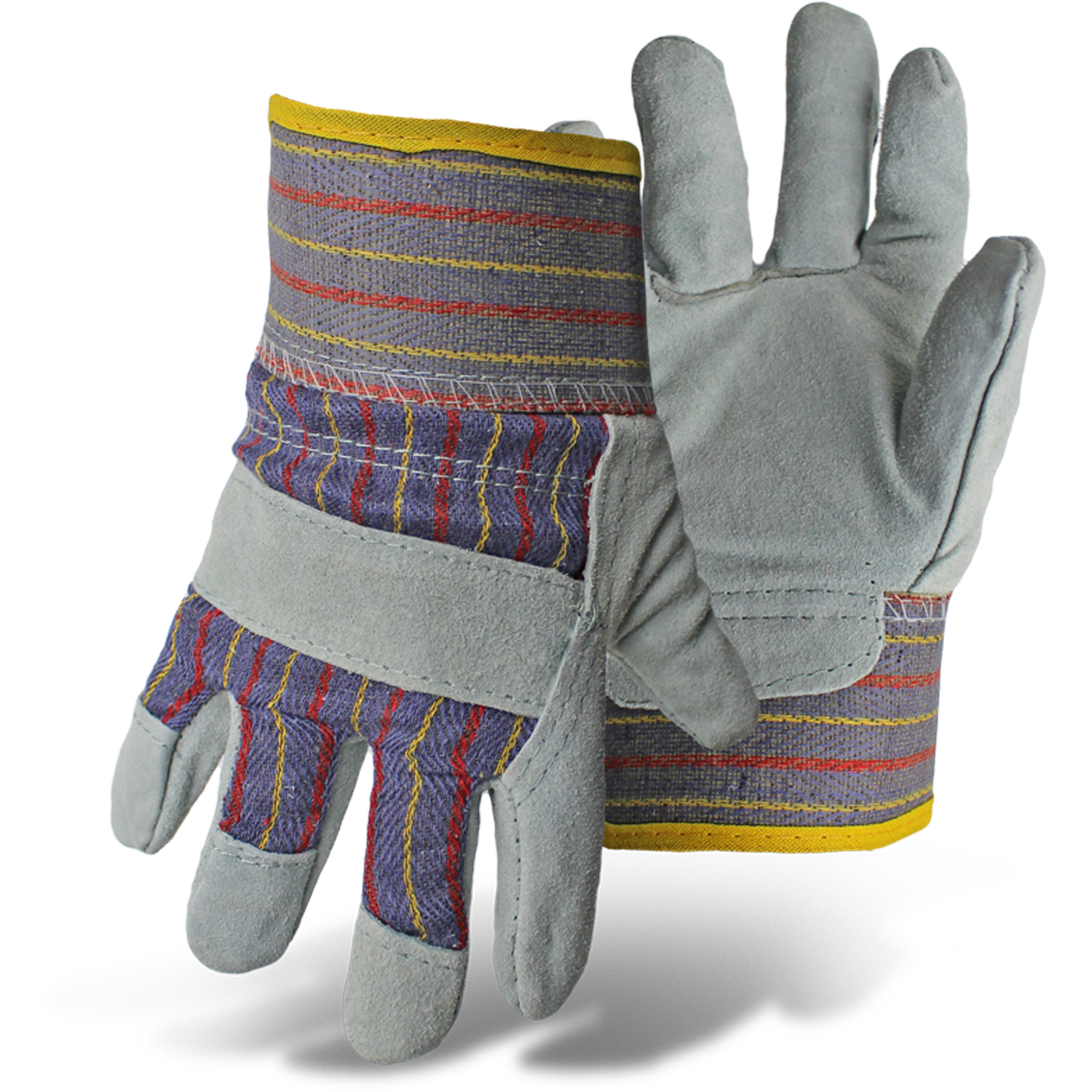 Boss Child\u0027s Indoor/Outdoor Kid Tuff Gloves Gray Youth 1 pair