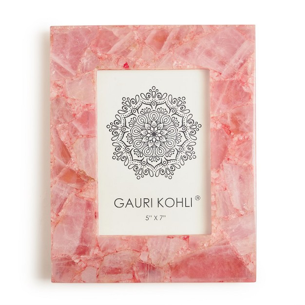 Gauri Kohli Cherish Rose Quartz Picture Frame