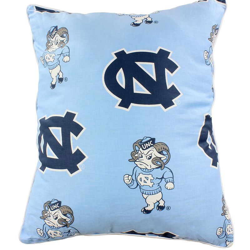 College Covers North Carolina Tar Heels 16 Decorative Pillow Set