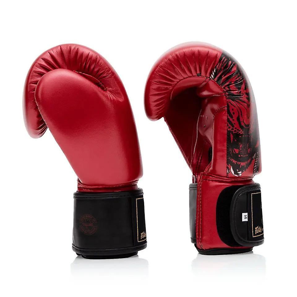 Fairtex golden jubilee metallic red boxing gloves