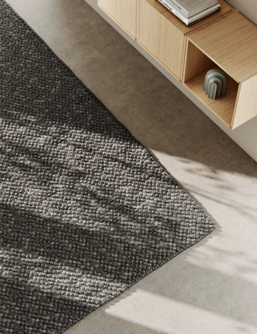 Tact Anthracite Grey Rug