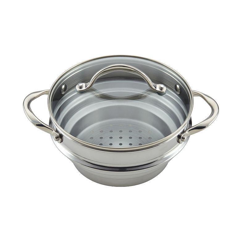 Anolon Classic Stainless Steel Universal Covered Steamer Insert