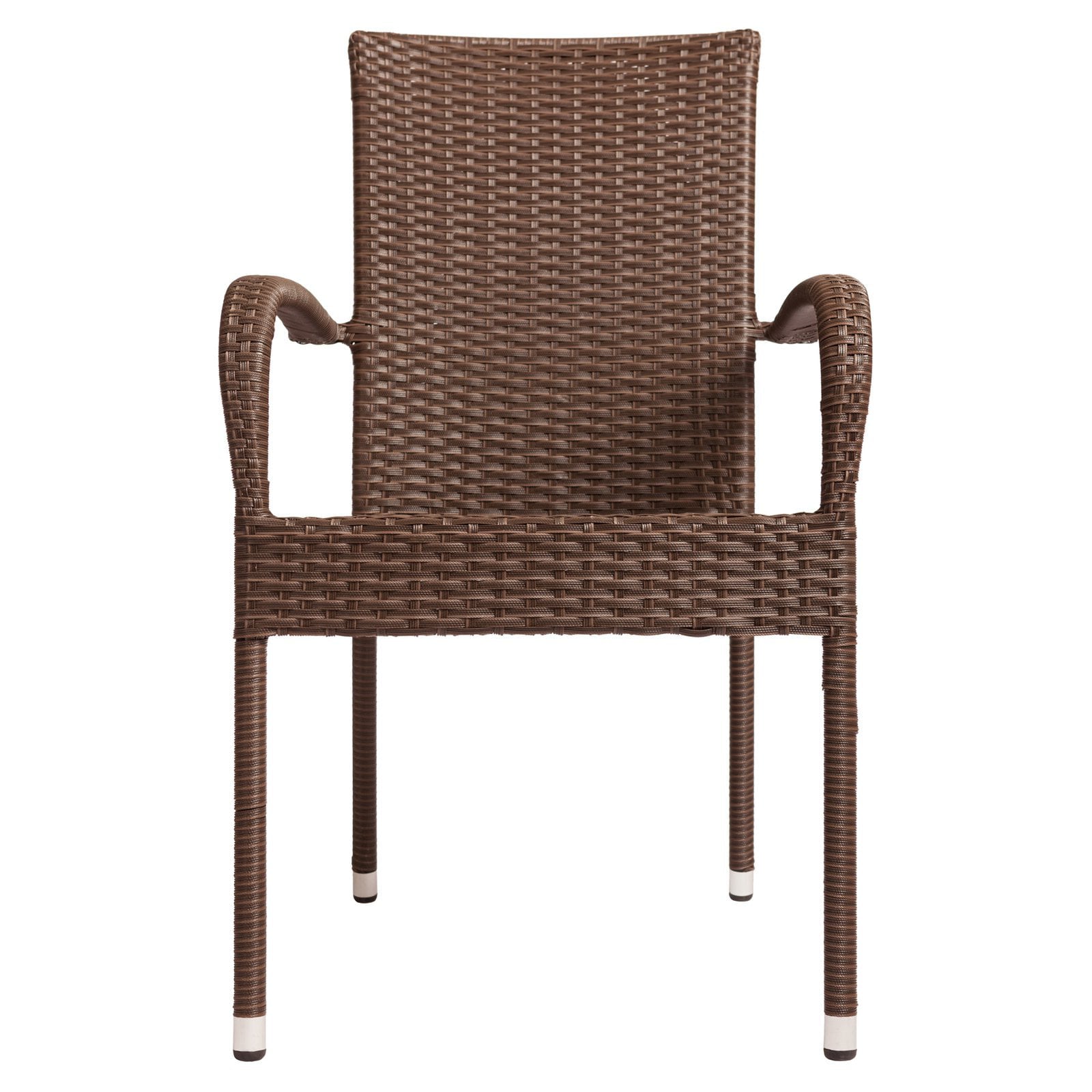 Patio Sense Morgan Outdoor Wicker Chair - Set of 4