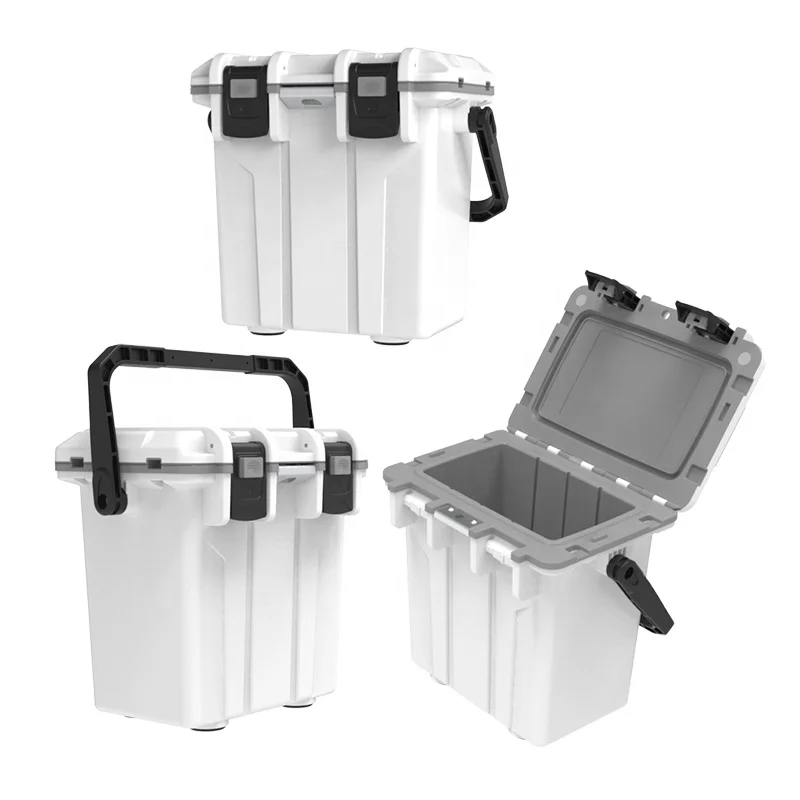 Your city Marine Equipment 20l Fish Box Cooler Tackle Box Cooler Camping Kitchen Use Hard Cooler For Camping Fishing Hiking