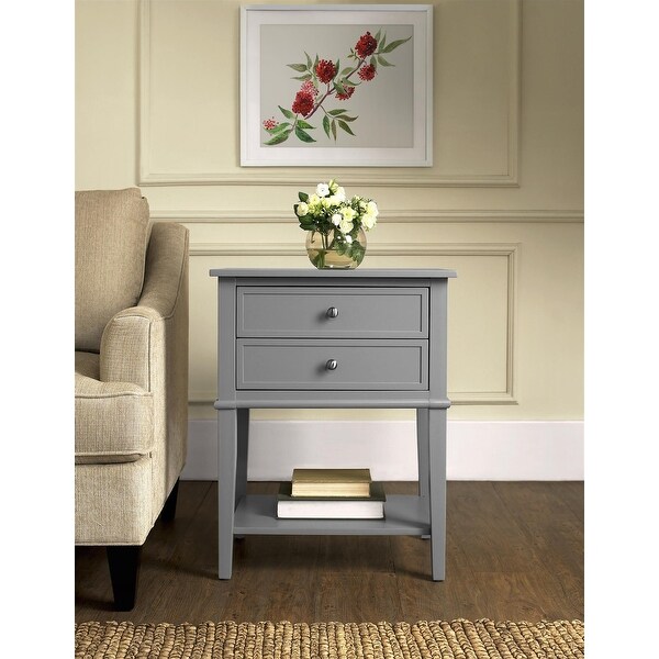 Copper Grove Kurdica 2-drawer Accent Table